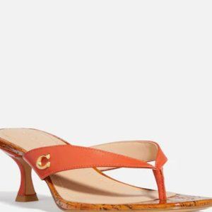 Coach Audree Sandals-Orange